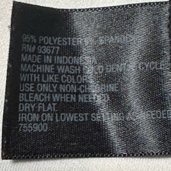 Worthington Black White Checkered A-Line Dress Size 8 Knee Length 60s 70s Brit - Picture 9 of 12